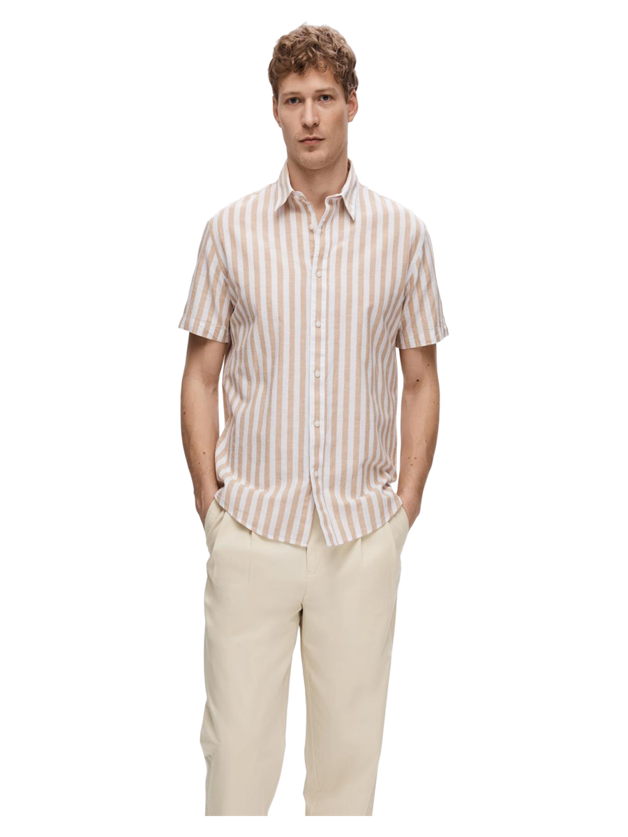 Selected Men Regular fit Kortærmet skjorte
